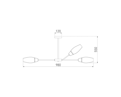Люстра Eurosvet Thalia 60140/12 золото