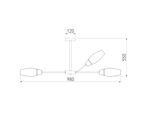 Люстра Eurosvet Thalia 60140/12 золото