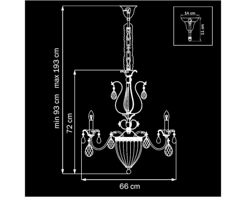 Люстра Lightstar Schon 790114