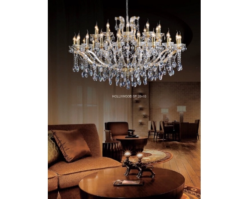Люстра Crystal Lux Hollywood SP20+10 Gold