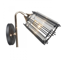 Бра IMEX MD.4050-1-W BK+FGD