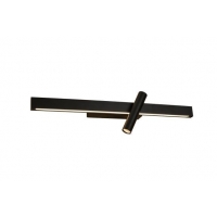 Бра Alfa Light F3924-18 black 19W 60*4.5*H 10