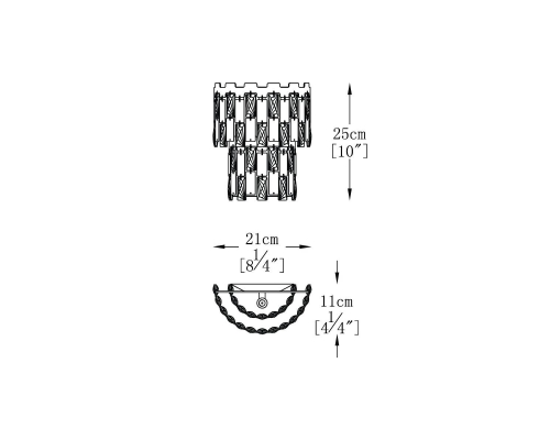 Бра Vele Luce Caroline VL3103W02