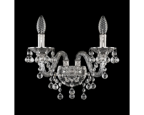 Бра Bohemia Crystal 16109B/2/165 Ni