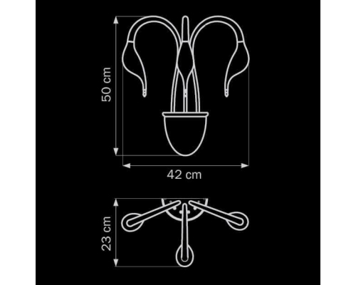 Бра Lightstar Cigno Collo Ch 751634