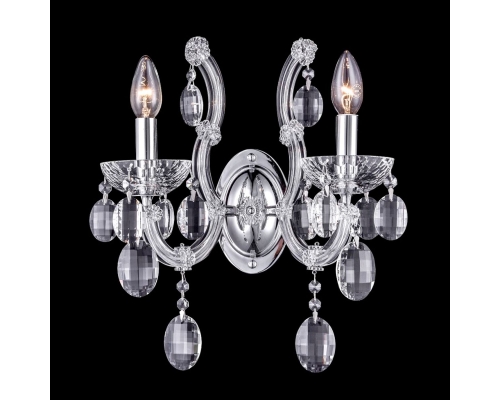 Бра Crystal Lux Hollywood AP2 Chrome