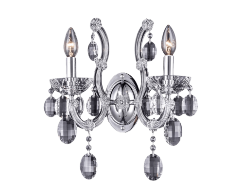 Бра Crystal Lux Hollywood AP2 Chrome