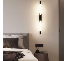 Бра Alfa Light F1024-49 600MM BK 3000K