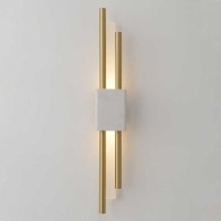 Бра Crystal Lux CARTA AP6W LED WHITE/BRASS