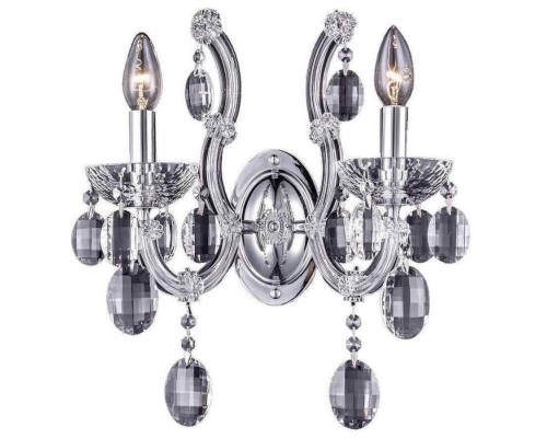 Бра Crystal Lux Hollywood AP2 Chrome