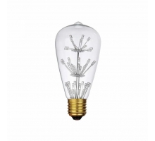 Лампа светодиодная филаментная Loft IT E27 3W прозрачная ST64-47LED
