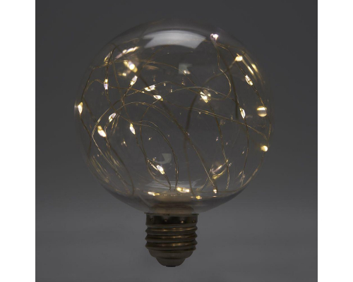 Лампа светодиодная Feron E27 3W 2700K прозрачная LB-382 41677
