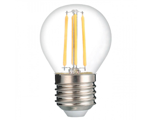 Лампа светодиодная филаментная Thomson E27 11W 6500K шар прозрачная TH-B2340