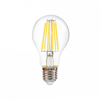 Лампа светодиодная филаментная Horoz E27 10W 2700К 001-015-0010 прозрачная HRZ01000358