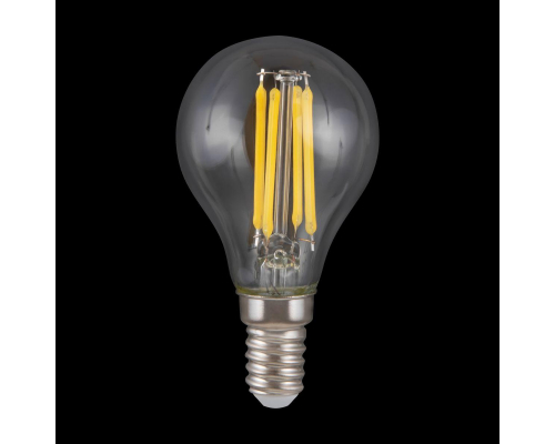 Лампа светодиодная филаментная диммируемая Voltega E14 4W 3000K прозрачная 8464