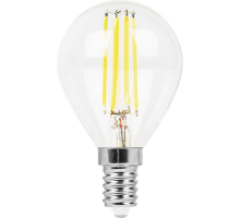 Лампа светодиодная филаментная Feron E14 11W 2700K Шар Прозрачная LB-511 38013