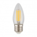 Лампа светодиодная филаментная диммируемая Voltega E27 4W 3000K прозрачная 8462