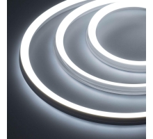 Гибкий неон Arlight 7,2W/m 168LED/m 2835SMD холодный белый 5M Moonlight-3D-A168-15x15mm 24V White6000 038788
