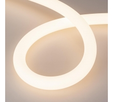 Светодиодная лента герметичная MOONLIGHT-SIDE-A336-D40mm 24V Warm3000 360deg (15 W/m, IP65, 2835, 5m, wire x1) Arlight 039318