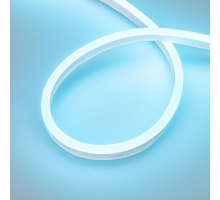 Гибкий неон Arligh 10W/m 120LED/m 2835SMD голубой 5M AURORA-PS-A120-16x8mm 24V Azure 036688