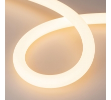 Светодиодная лента герметичная MOONLIGHT-SIDE-A336-D40mm 24V Warm2400 360deg (15 W/m, IP65, 2835, 5m, wire x1) Arlight 039321