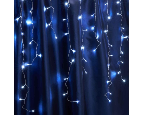 Светодиодная гирлянда Feron Бахрома 230V синяя без мерцания CL22 32345