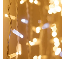 Уличная светодиодная гирлянда Ardecoled занавес 230V теплый белый/белый ARD-Curtain-Pro-2000X3000-White-760Led-Flash Warm/White 026062