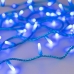 Уличная светодиодная гирлянда Ardecoled нить 230V синий ARD-String-Classic-10000-Blue-100Led-Milk-STD Blue 031198