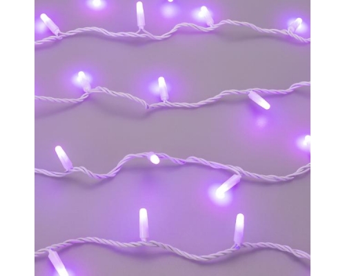 Уличная светодиодная гирлянда Ardecoled нить 230V разноцветная ARD-String-Classic-10000-White-100Led-Milk-Sync RGB 028208