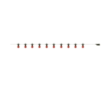Светодиодная гирлянда белт-лайт Gauss Holiday HL064