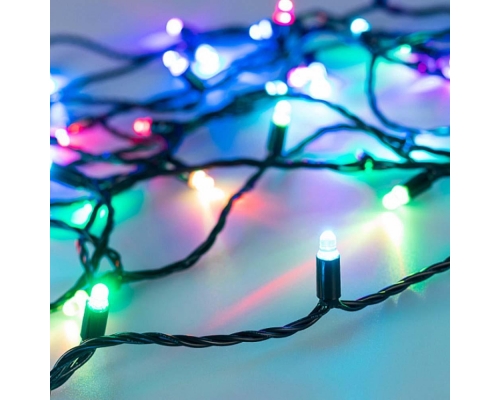 Уличная светодиодная гирлянда Ardecoled нить 12V разноцветная ARD-String-Classic-9000-Black-60Led-Live RGB-SPI 031520