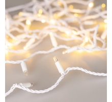 Уличная светодиодная гирлянда Ardecoled нить 230V теплый белый ARD-String-Classic-1000-White-100Led-Pulse Warm 031645