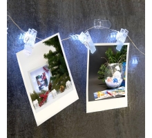 Светодиодная гирлянда Feron Прищепки USB теплый белый без мерцания CL573 41650