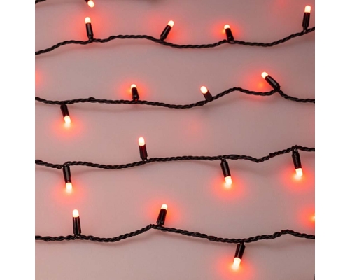 Уличная светодиодная гирлянда Ardecoled нить 230V разноцветная ARD-String-Classic-10000-Black-100Led-Milk-Live RGB-DMX 031746