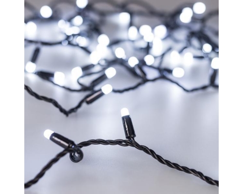 Уличная светодиодная гирлянда Ardecoled нить 230V белый ARD-String-Classic-10000-Black-100Led-Milk-STD White 031206