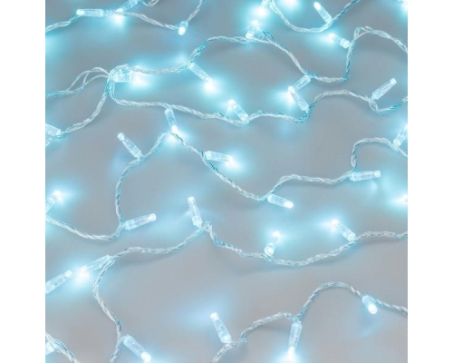 Уличная светодиодная гирлянда Ardecoled нить 230V лазурь ARD-String-Classic-1000-Clear-100Led-Pulse Azure 031644