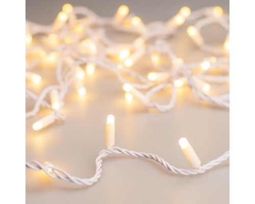 Светодиодная гирлянда Ardecoled нить 230V теплый белый ARD-String-Classic-10000-White-100Led-Milk-STD Warm 031204