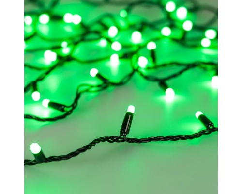 Уличная светодиодная гирлянда Ardecoled нить 230V разноцветная ARD-String-Classic-20000-Black-200Led-Milk-Sync RGB 028205