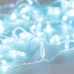 Уличная светодиодная гирлянда Ardecoled нить 230V лазурь ARD-STring-Classic-10000-Clear-100Led-Flash Azure 025784