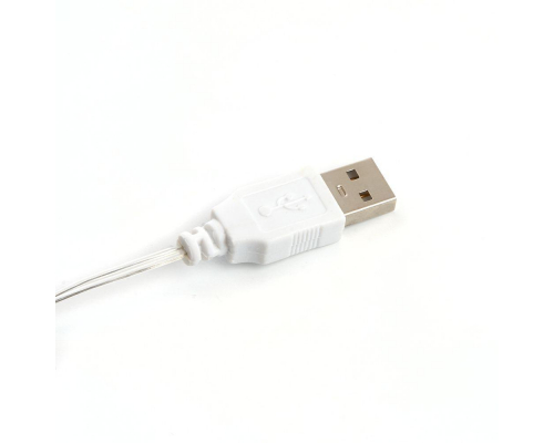 Светодиодная гирлянда Feron Роса USB теплый белый CL576 48186