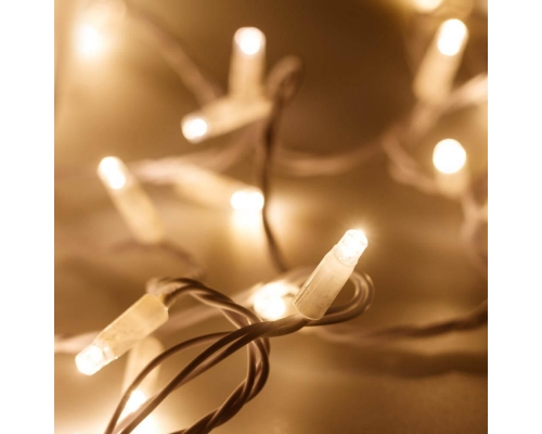 Уличная светодиодная гирлянда Ardecoled нить 230V теплый белый ARD-String-Classic-10000-White-100Led-Std Warm 025809