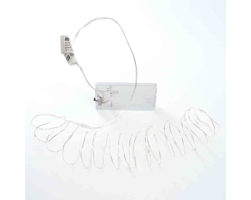 Светодиодная гирлянда Feron Линейная AA синяя без мерцания CL570 32367