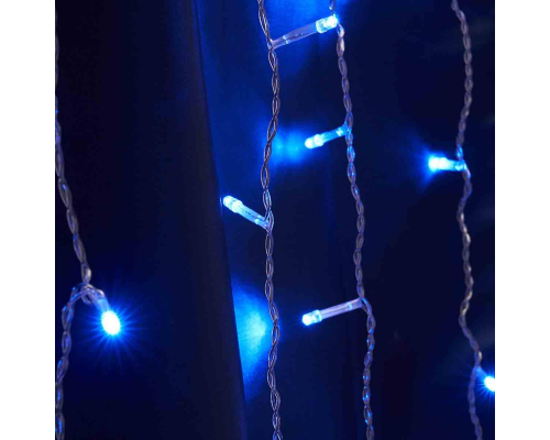 Уличная светодиодная гирлянда Feron Занавес 230V синий без мерцания CL24 41628