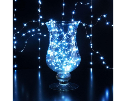 Светодиодная гирлянда Eurosvet Занавес Роса 230V 200-006 белый