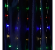 Светодиодная гирлянда Feron Занавес 230V разноцветная с эффектом водопада CL27 48600