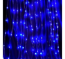 Светодиодная гирлянда Feron Занавес Водопад 230V синяя 8 режимов CL28 48606