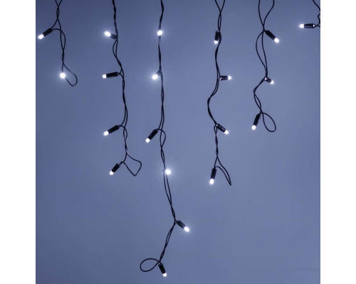 Уличная светодиодная гирлянда Ardecoled бахрома 230V белый ARD-Edge-Classic-2400X600-Black-88Led-Std White 026011