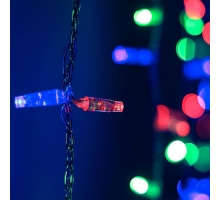 Уличная светодиодная гирлянда Ardecoled занавес 230V разноцветный ARD-Curtain-Classic-2000X2500-Clear-405Led RGB 024851