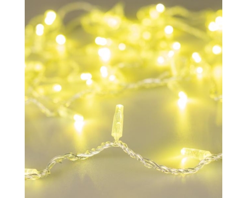 Уличная светодиодная гирлянда Ardecoled нить 230V золото ARD-String-Classic-10000-Clear-100Led-STD Gold 025813