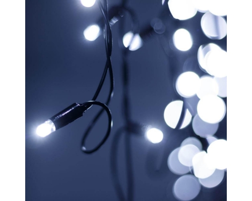Уличная светодиодная гирлянда Ardecoled бахрома 230V белый ARD-Edge-Classic-2400X600-Black-88Led-Std White 026011